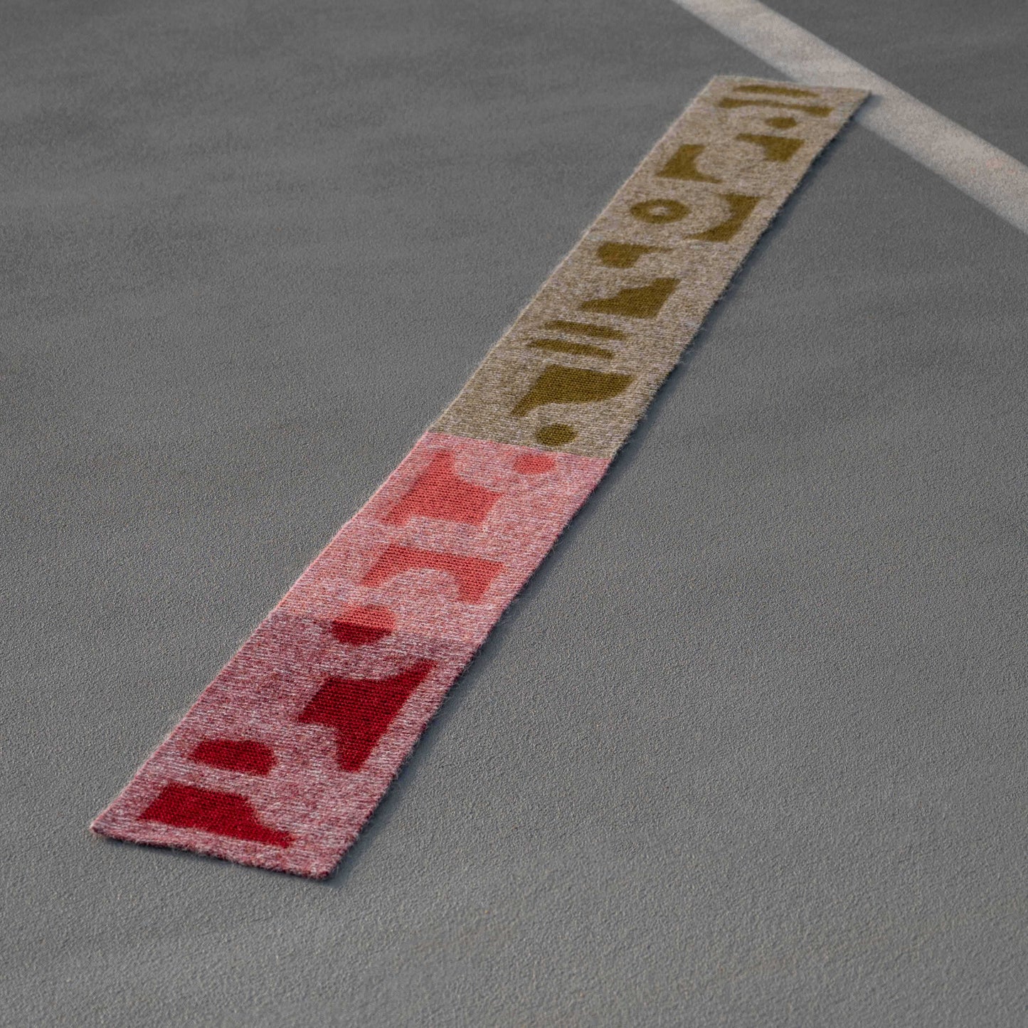 Snip Scarf Knitting Pattern English