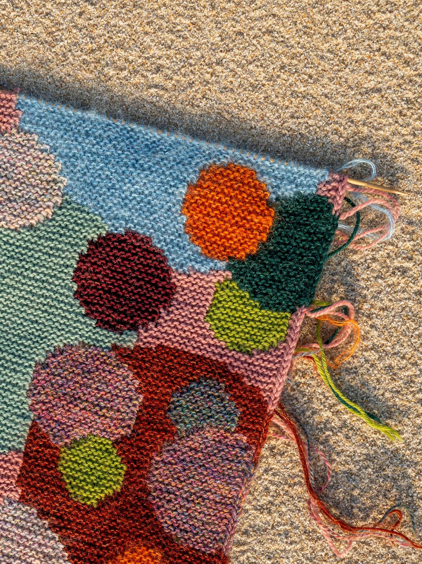 Intarsia Snail Mail