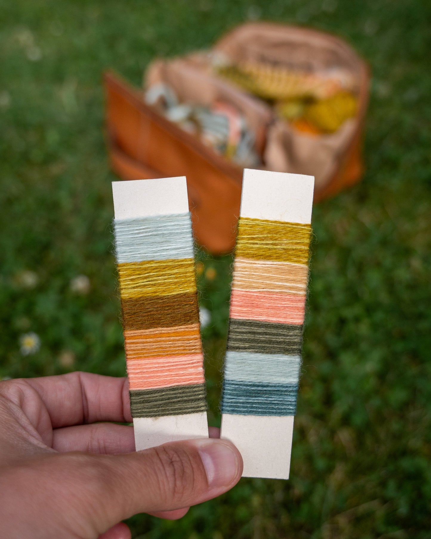 Slip Stitch Summer Bag knitting pattern English