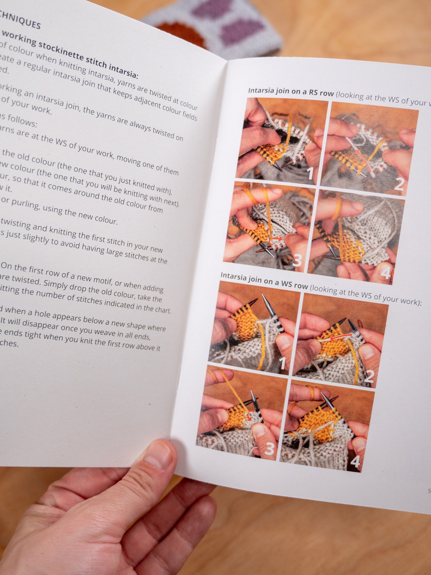 Rainbow Intarsia Headband Knit Kit