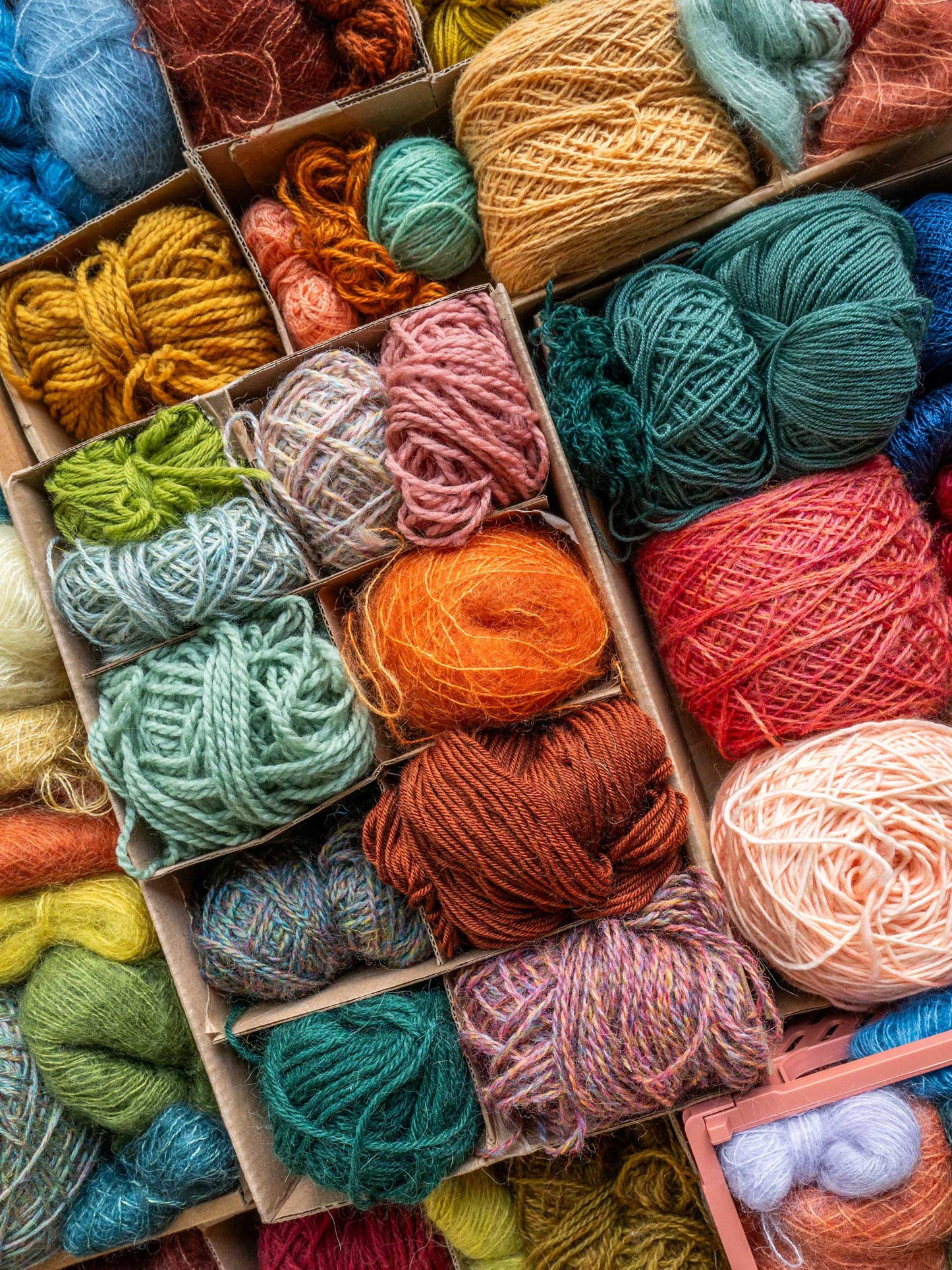 Intarsia Snail Mail